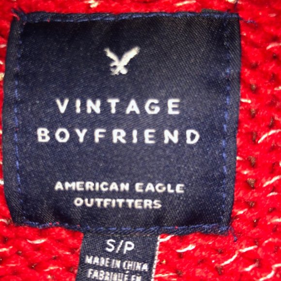 Vintage boyfriend soft knit sweater - Picture 2 of 2